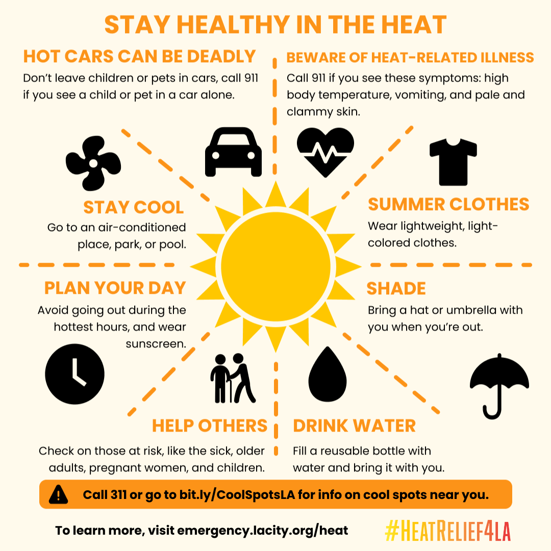 Stay Healthy in the Heat (English) | Climate Emergency Mobilization Office